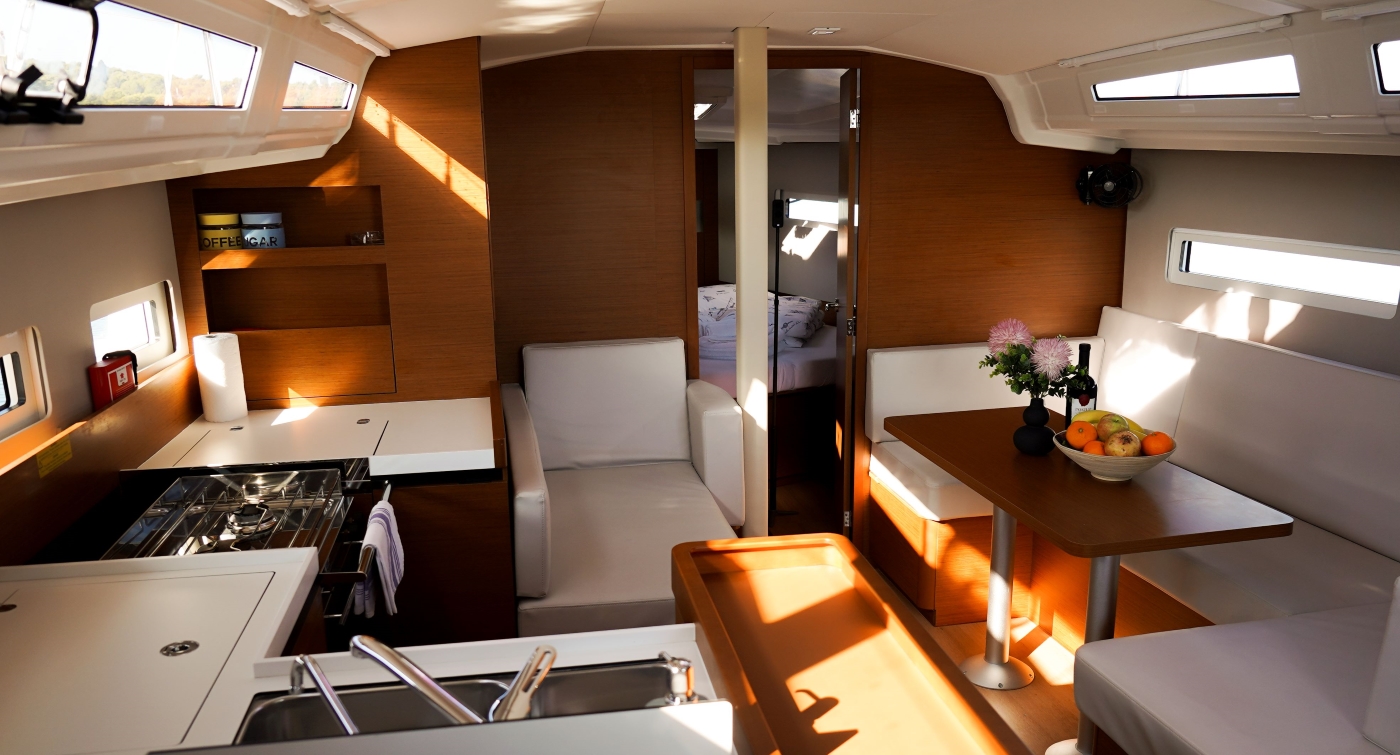 Kingfisher, Jeanneau Sun Odyssey 410, photo 5